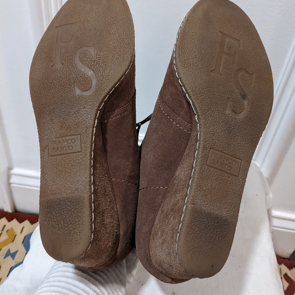 Suede wedges by Franco Sarto - Picture 12 of 13